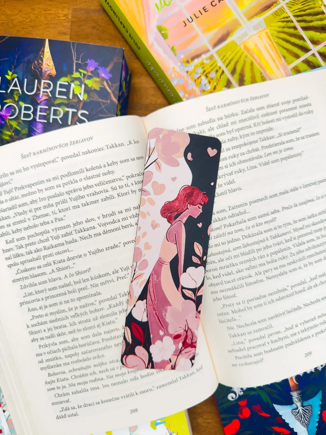 Záložka do knihy Mezi řádky a květy